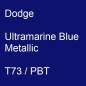 Preview: Dodge, Ultramarine Blue Metallic, T73 / PBT.